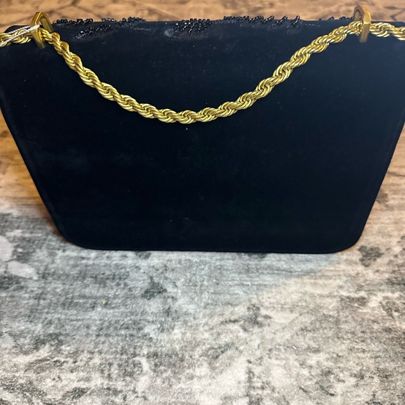 Black Embossed Women Bag - Picture 2 of 6